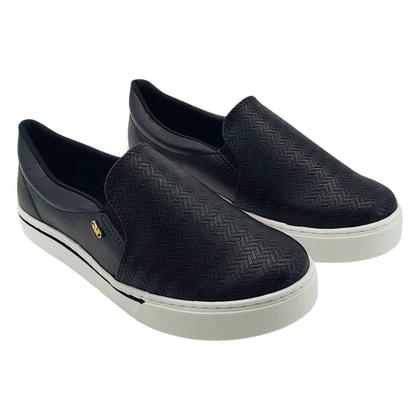 Imagem de Tenis Via Marte Feminino Calce Facil Leve Macio Flat Slip On
