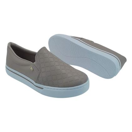 Imagem de Tenis Via Marte Feminino Calce Facil Leve Macio Flat Slip On