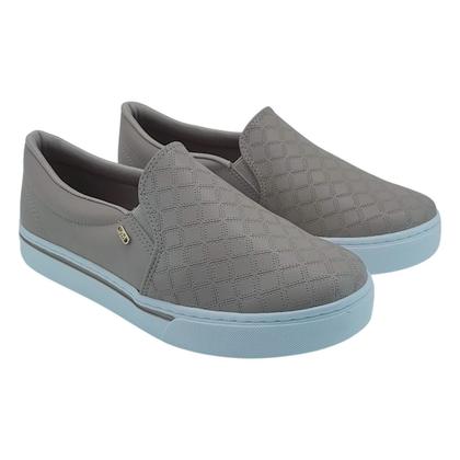 Imagem de Tenis Via Marte Feminino Calce Facil Leve Macio Flat Slip On