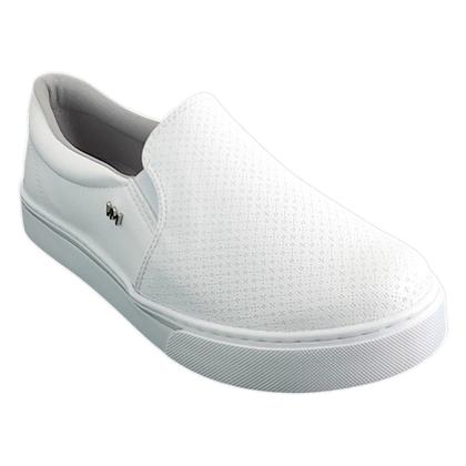 Imagem de Tenis Via Marte Feminino Calce Facil Leve Macio Flat Slip On
