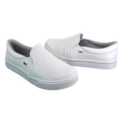 Imagem de Tenis Via Marte Feminino Calce Facil Leve Macio Flat Slip On