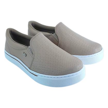 Imagem de Tenis Via Marte Feminino Calce Facil Leve Macio Flat Slip On