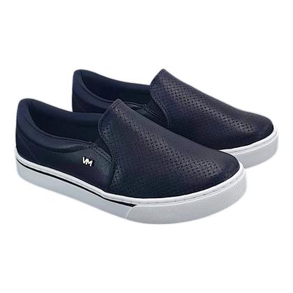 Imagem de Tenis Via Marte Feminino Calce Facil Leve Macio Flat Slip On