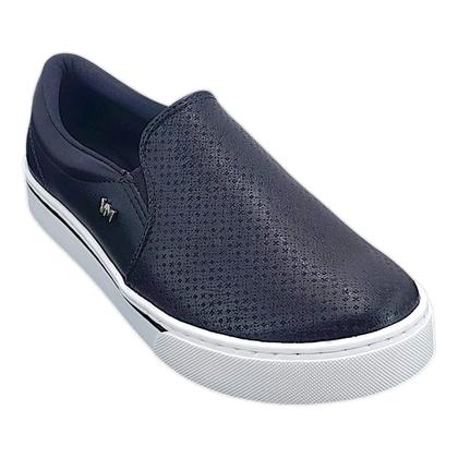 Imagem de Tenis Via Marte Feminino Calce Facil Leve Macio Flat Slip On