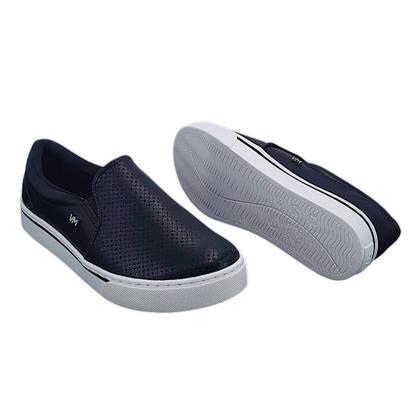 Imagem de Tenis Via Marte Feminino Calce Facil Leve Macio Flat Slip On