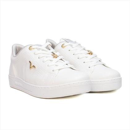 Imagem de Tênis Via Marte Feminino Casual Branco - Estilo e Conforto