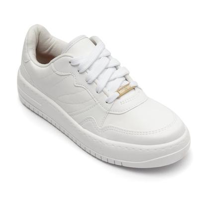Imagem de Tênis Vizzano Casual Recortes Branco Feminino