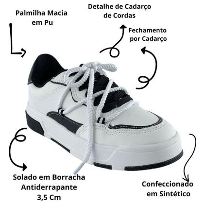 Imagem de Tênis Vizzano Feminino Casual Cadarço 1455103