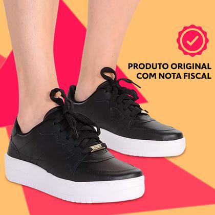 Tênis Vizzano Feminino Casual Plataforma Macia Moda Passeio Leve