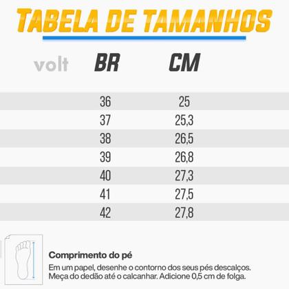 Imagem de Tênis Volt Esportivo Masculino + 3 Pares de Meias