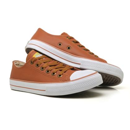 Imagem de Tenis Volta AS Aulas All Couro Feminino Cano Baixo Star Authentic +BrindeTec777