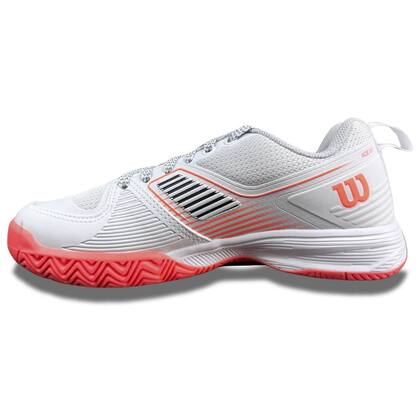 Imagem de Tênis Wilson Ace 3.0 All Court Feminino Branco Coral Preto