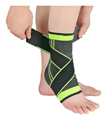 Imagem de Tensor ajustável ortopédico Tornozeleira alta compressão