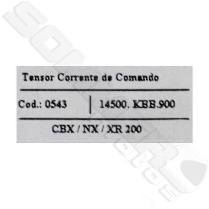 Imagem de Tensor Corrente Comando Cbx 200/ Nx 200/ Xr 200 Brandy