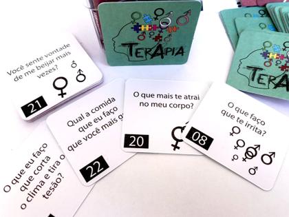 Imagem de Terapia jogo para casais de cartas