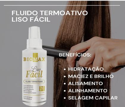 Imagem de Terapia Tratamento Liso Facil Biomax Protetor Termico 120Ml