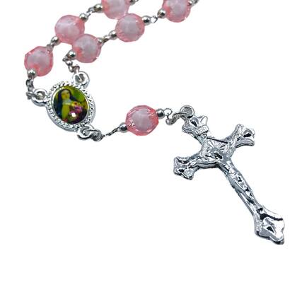 Imagem de Terço Coroa Santa Teresinha do Menino Jesus com 24 Contas