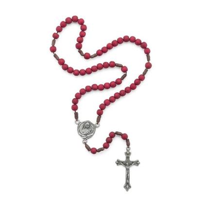 Imagem de Terço das Rosas de Santa Terezinha do Menino Jesus no Cordão 6 mm
