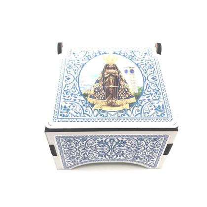 Imagem de Terço de Nossa Senhora Aparecida com Caixinha Estampada