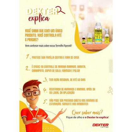 Imagem de TERMIFIN 200ml Para Barata, Aranha, Cupim, Pulga, Formigas