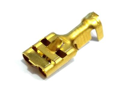 Imagem de Terminal Encaixe Fêmea Marilia 6,3 mm e Capa com Trava 100 Unidades