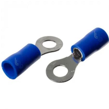 Imagem de Terminal olhal rv 14-8 azul de 16mm - 100pc