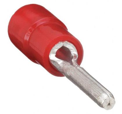 Imagem de Terminal Pino Agulha Pre Isolado 0,5 A 1,5mm Vermelho 200un