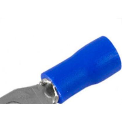 Imagem de Terminal Pre-Isol Forquilha 1,5-2,5 F4,3 Azul - Kit C/100 Unidades