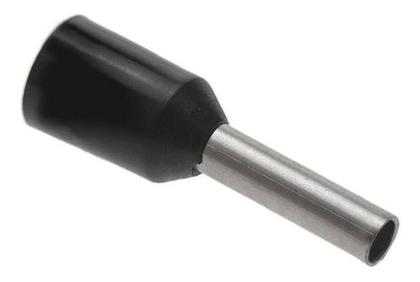 Imagem de Terminal Tubular Ilhós Conector 1,5mm Pré Isolado - 1000 Pçs