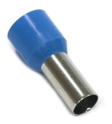 Imagem de Terminal Tubular Ilhós Conector 16mm Pré Isolado 1100 Pçs