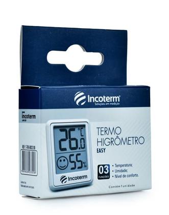 Imagem de Termo-higrômetro digital Easy Temperatura e Umidade Interna