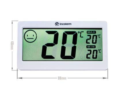 Imagem de Termo higrometro digital incoterm.
