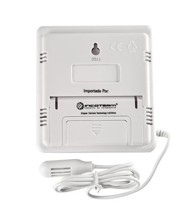 Imagem de Termo-higrometro digital temperatura e umidade interna/externa incoterm.