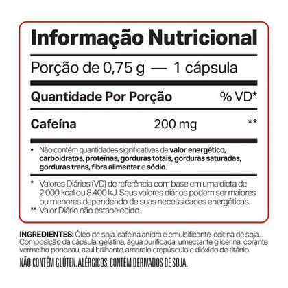 Imagem de TERMODOP - Cafeína 200 mg - 60 CÁPS - Elemento Puro