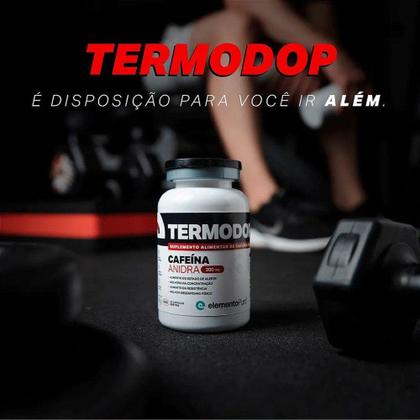 Imagem de Termodop Cafeína 200mg com 60 Cápsulas - Elemento Puro
