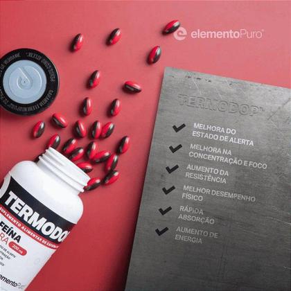 Imagem de Termodop Cafeína 200mg com 60 Cápsulas - Elemento Puro