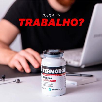 Imagem de Termodop Cafeína Anidra 200mg 60 Cápsulas Elemento Puro