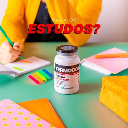 Imagem de Termodop Cafeína Anidra 200mg 60 Cápsulas Elemento Puro