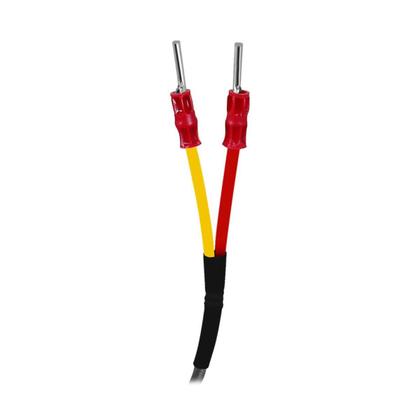 Imagem de Termoelemento Tipo K 0 à 800C Cabo 3 metros 2 Fios 6mm Cabeçote Sibratec