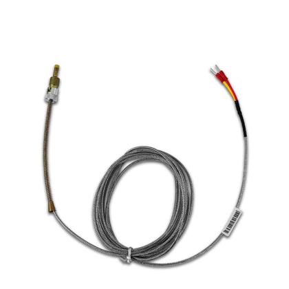 Imagem de Termoelemento Tipo K 0 à 800C Cabo 3 metros 2 Fios 6mm Cabeçote Sibratec