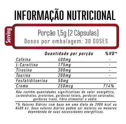 bula l carnitina Acetil-L-Carnitina 90 cápsulas - Perda de Peso