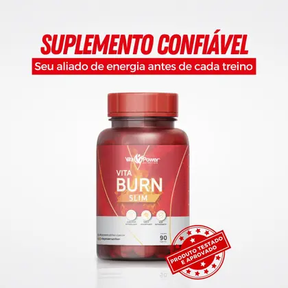 Termogênico Vita Burn Slim 90 Caps - Vita Power Nutrition