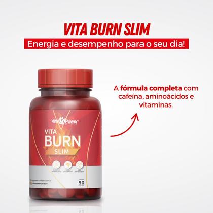 ダイエットサプリ BURN SLIM THE DIET 234g Termogênico Vita Burn Slim 90 Caps - Vita Power Nutrition