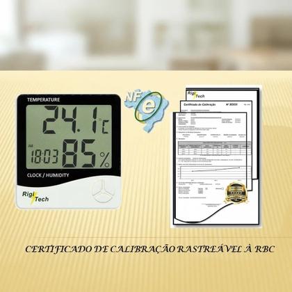 Imagem de Termohigrometro digital com certificado de calibração