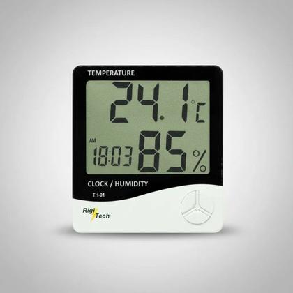 Imagem de Termohigrometro digital com certificado de calibração