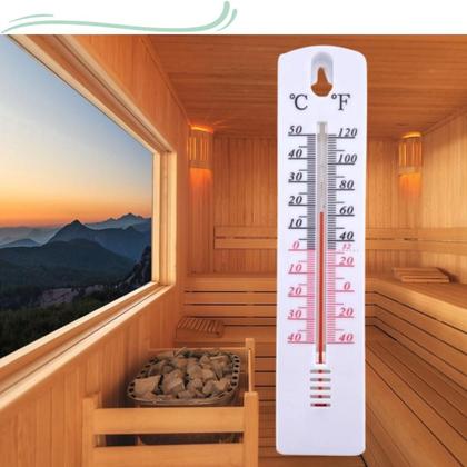 Imagem de Termômetro Ambiente Interno Externo Casa Sauna Sitio