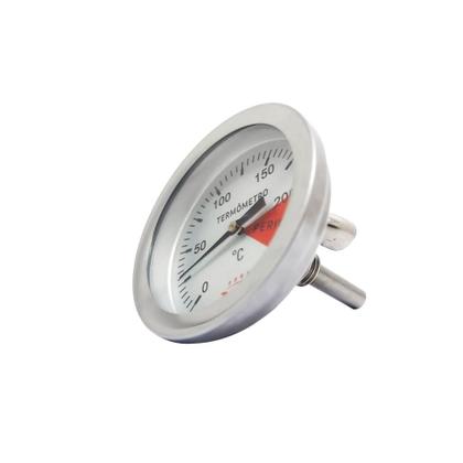 Imagem de Termômetro com porca aferidor de temperatura fornos