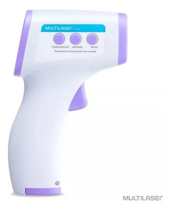 Imagem de Termômetro Corporal Medir Febre Infravermelho Sem Contato