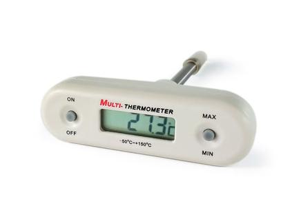 Imagem de Termometro digital alemao para congelados ponteagudo modelo sacarrolhas -50c a 150c.