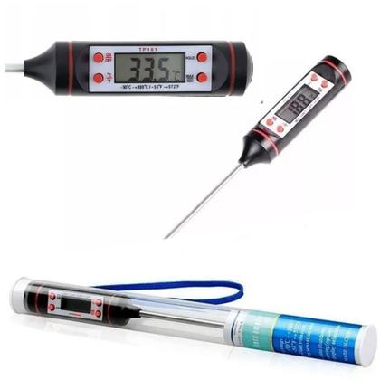 Imagem de Termômetro Digital Culinário Alimento Espeto 23 Cm Cozinha